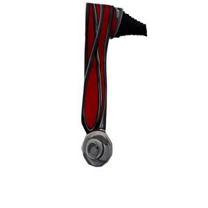 Why Knot Vintage Doctor Stethoscope Necktie Red Black DR Nurse Medical00000